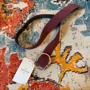 NWT Sezane Artemis Belt in Sienna